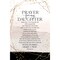 Dexsa Prayer For My Daughter Wood Plaque with Easel and Hanger 6 inches x 9 inches